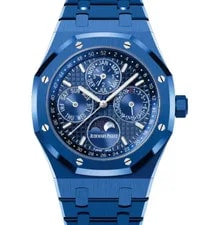 Audemars Piguet Blue Ceramic 26579CS.OO.1225CS.01 Royal Oak Perpetual Calendar 2
