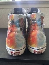 Vans One Piece Sk8-Hi Skate Shoes Punk Hazard 6.5 Anime Cartoon 8 3