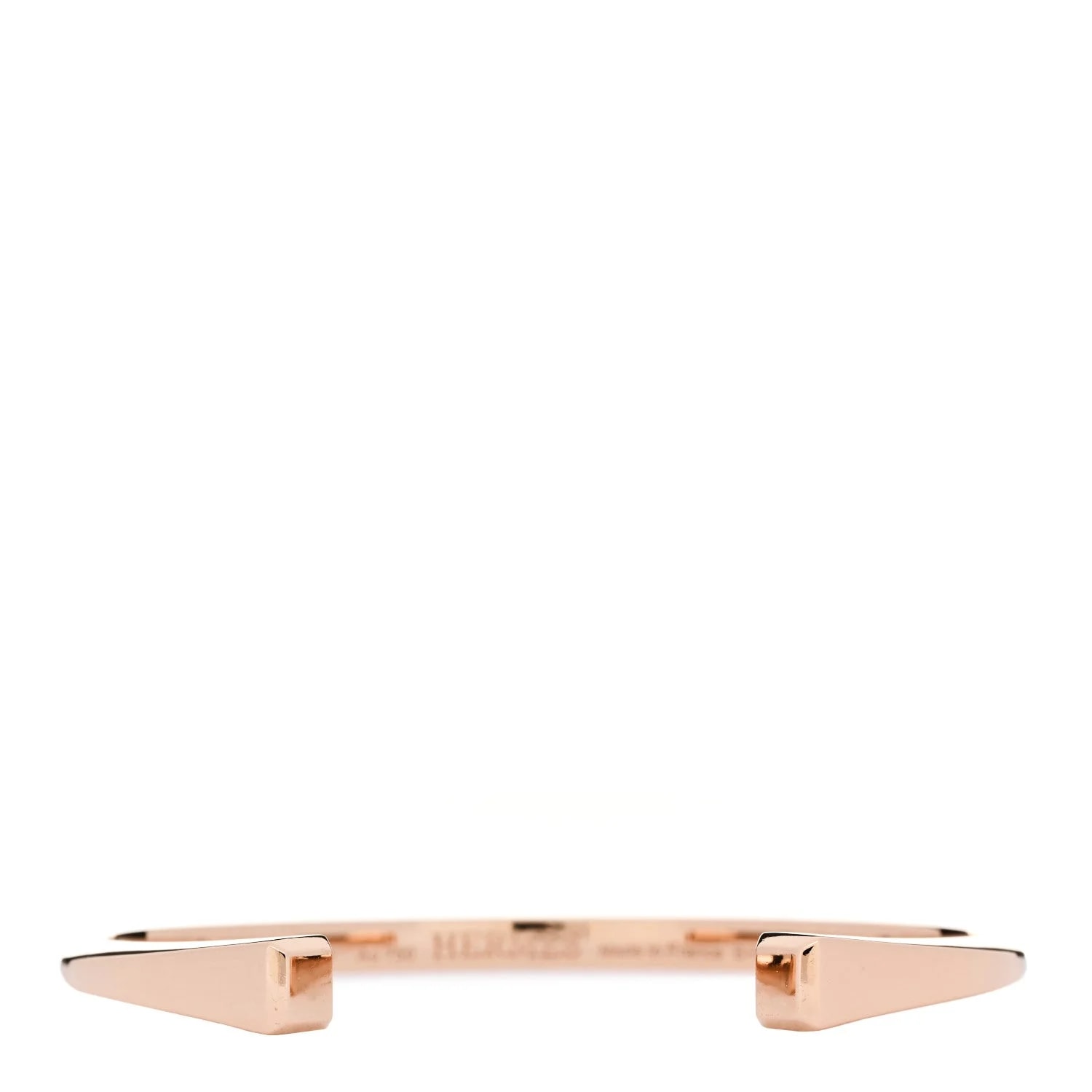 Hermès — 18K Rose Gold Clou de Forge Cuff SH — Jewelry — resale