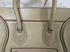 Celine Luggage Greige Front Pocket 3