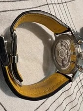 Breitling Navitimer B01 Chronograph Auto 46mm Black Leather AB0137211B1P1 3
