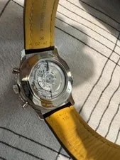 Breitling Navitimer B01 Chronograph Auto 46mm Black Leather AB0137211B1P1 4