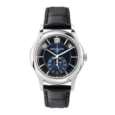 Patek Philippe — Patek Philippe Complications 40MM Blue Index Hour Markers Dial White Gold — Watch — resale