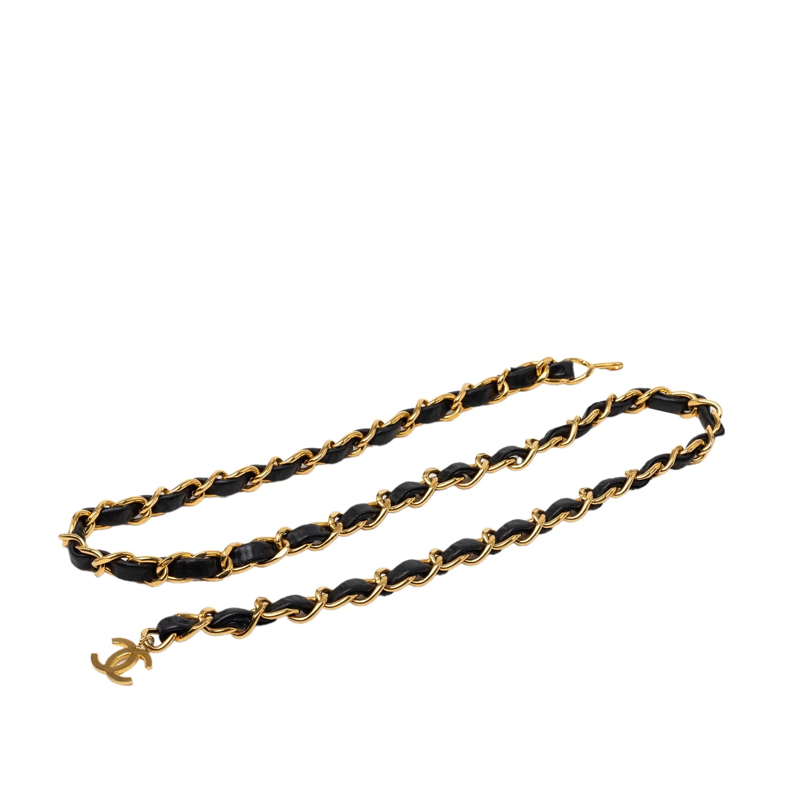 Chanel — CC Woven Chain Link Belt — Accessory — resale