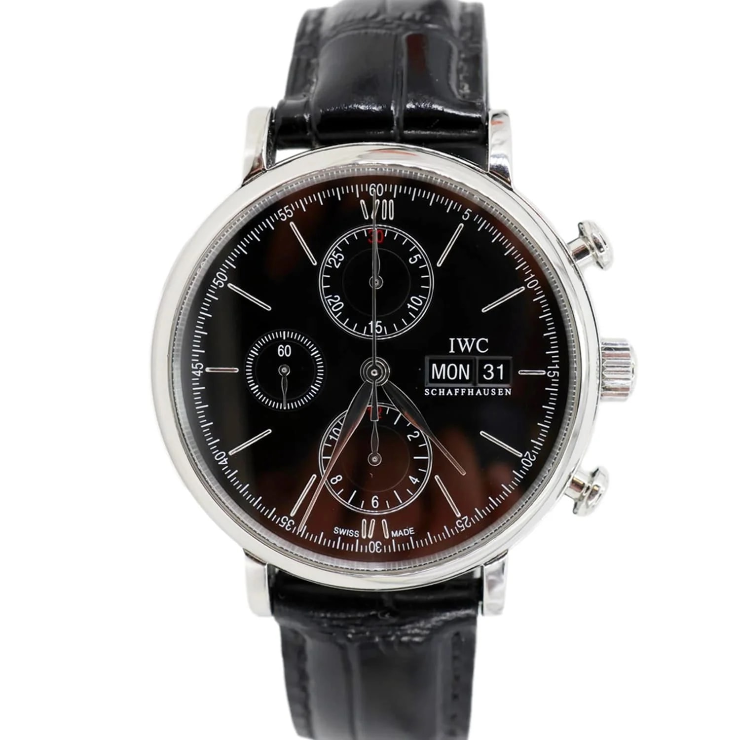 IWC — IWC Portofino Chronograph Automatic Black Dial 42mm Ref. — Watch — resale