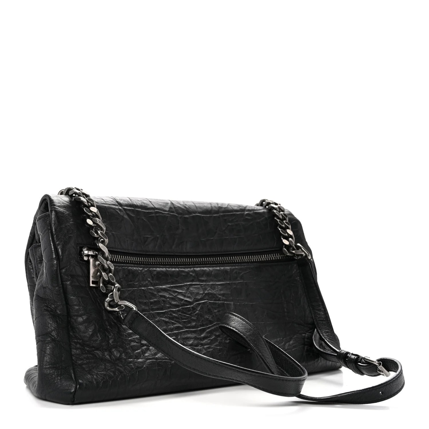 Embossed Medium West Hollywood Fold-Over 3