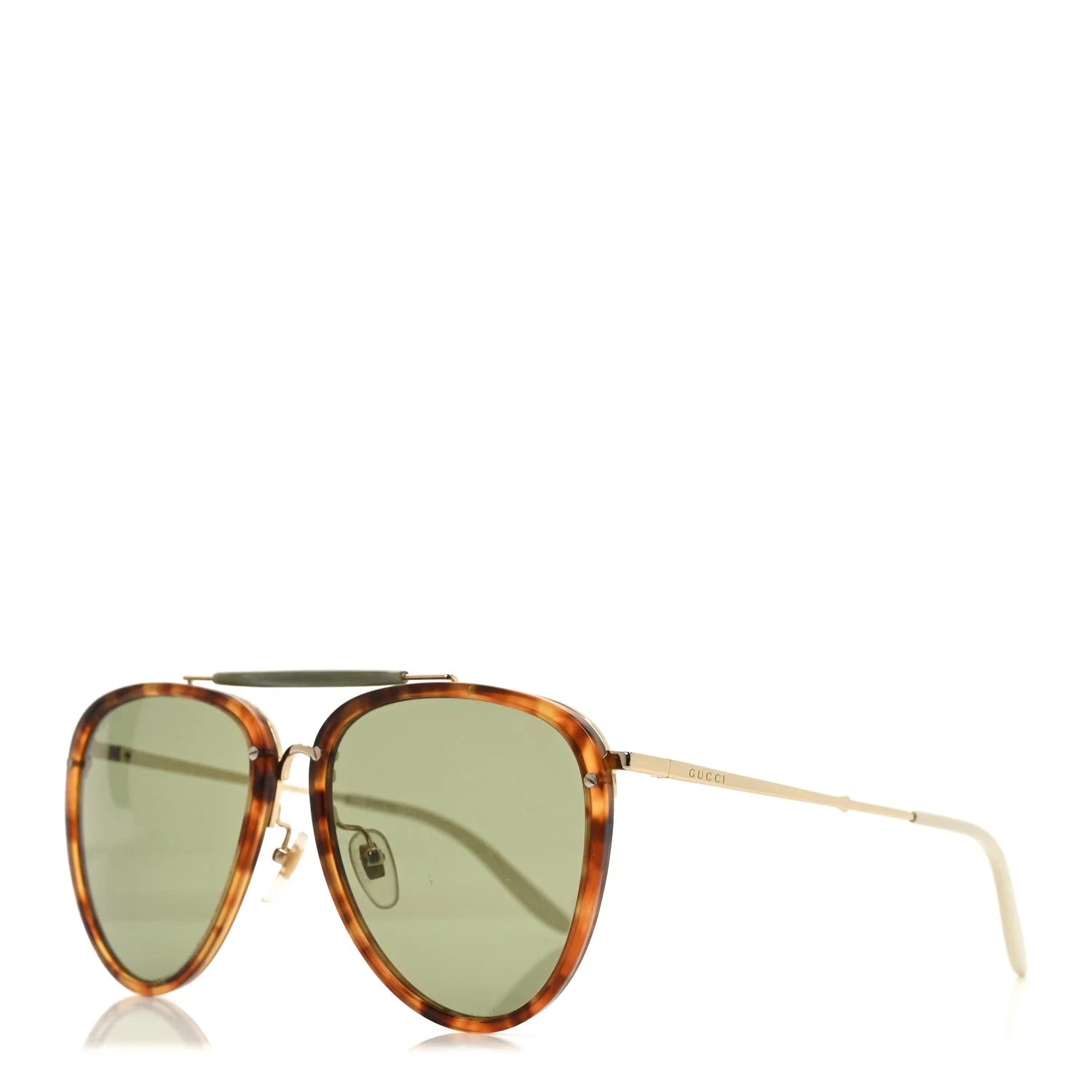 Gucci — Aviator Sunglasses GG0672S Havana — Accessory — resale