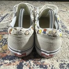 Peanuts Vans Old Skool "The Gang" M8 W9.5 Charlie Snoopy Skate Shoes 3