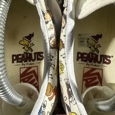 Peanuts Vans Old Skool "The Gang" M8 W9.5 Charlie Snoopy Skate Shoes 4