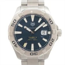 Tag Heuer — TAG Heuer Aqua Racer Caliber5 WAY2012.BA0927 SS AT Blue Dial 2 Extra Links — Watch — resale