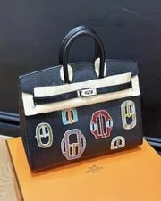 Hermès — Hermès Birkin Sellier 20 “Bouclerie Moderne Casaque” Chamkila — Handbag — resale