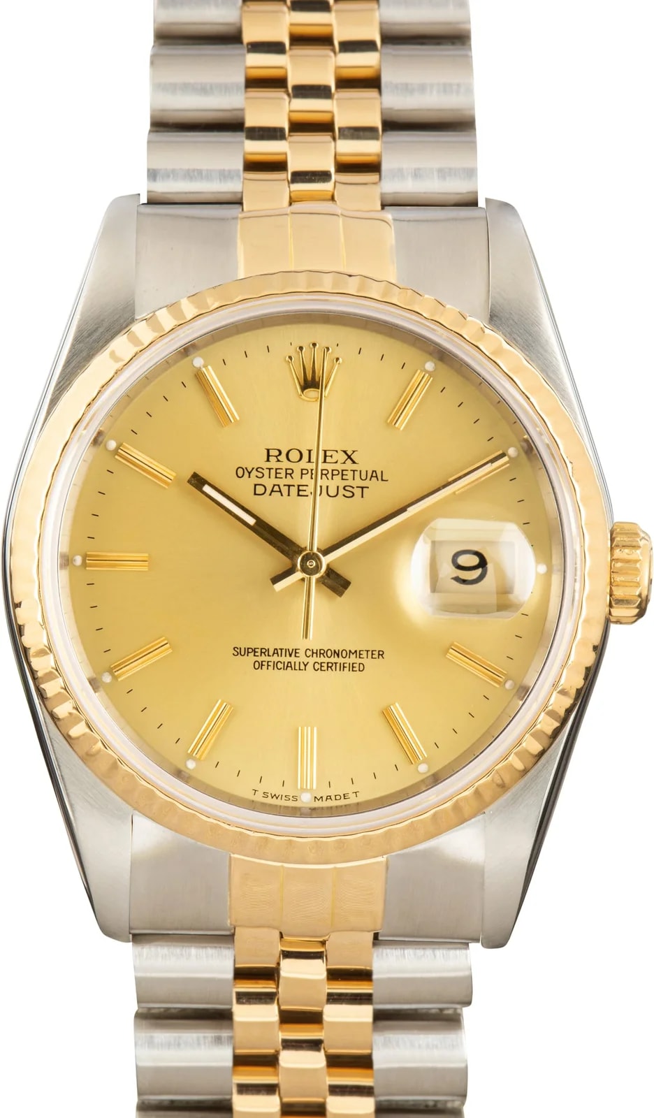 Rolex Datejust 36 Ref 16233 Steel & Gold 4