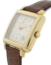 IWC Carree Combre 32mmx32mm Automatic 18k Yellow Gold 4