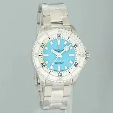NEW Stickered Breitling Superocean A17377211C1A1 A17377 Auto 36mm White Blue Box 3