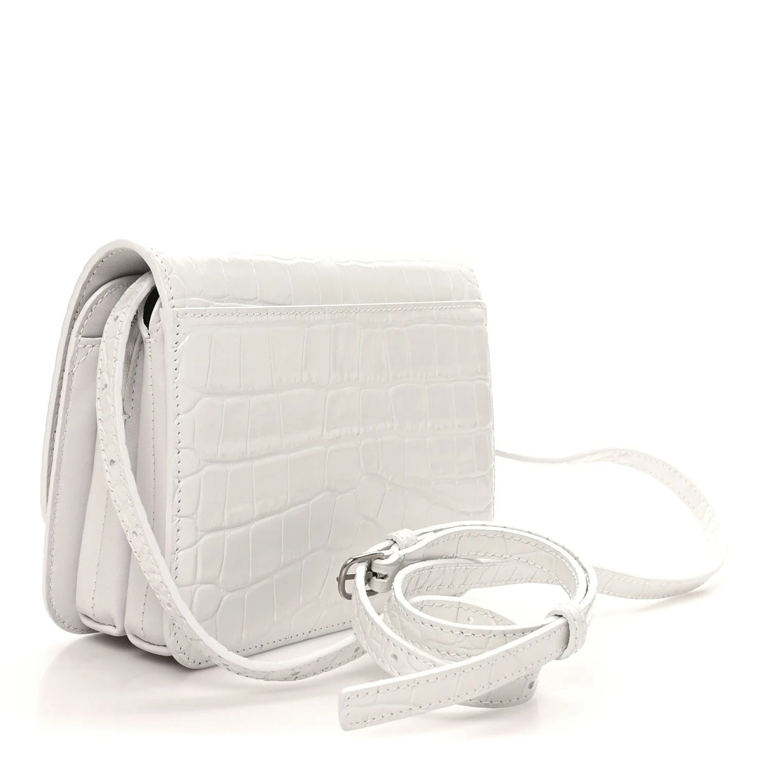 Shiny Embossed Small B Bag 3