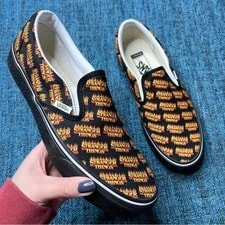 VANS — Vans X Stranger Things Custom Slip on Limited Edition 8 — Sneaker — resale