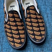 Vans X Stranger Things Custom Slip on Limited Edition 8 3