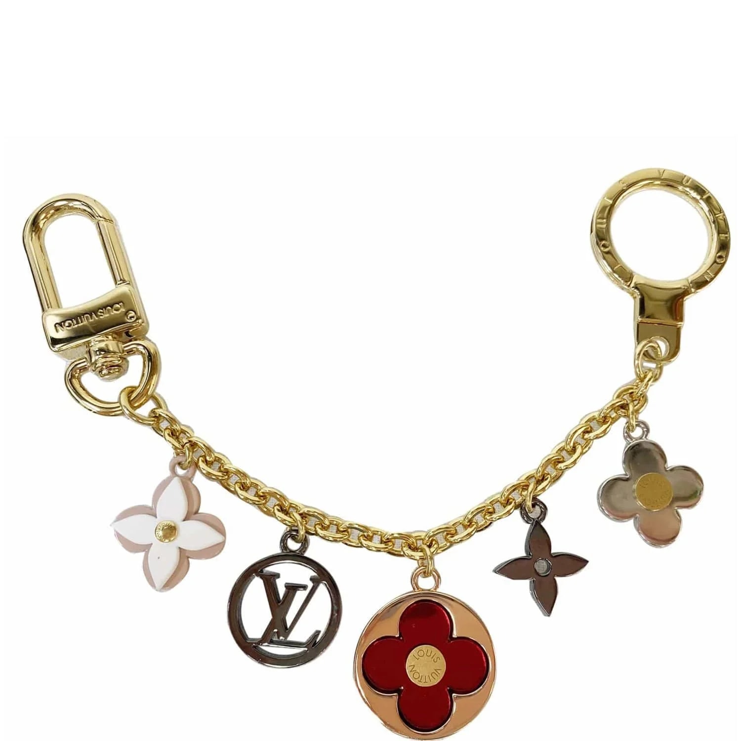 Louis Vuitton — Louis Vuitton Flash Flower Chain Bag Charm Key Holder — Accessory — resale