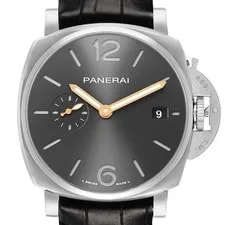 Panerai — Panerai Luminor Due Steel 42 Grey Dial PAM01250 Box Card — Watch — resale