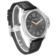 Panerai Luminor Due Steel 42 Grey Dial PAM01250 Box Card 3