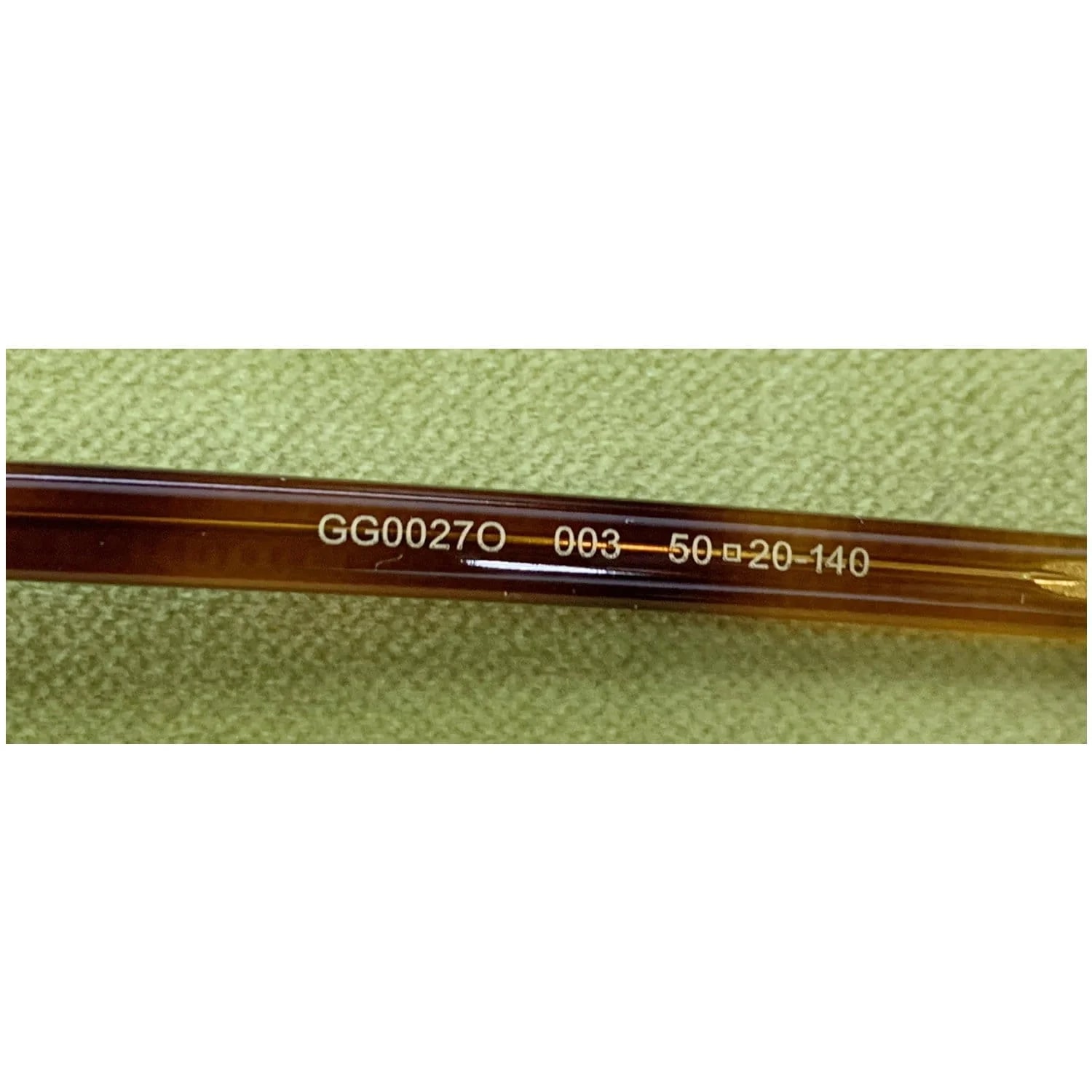 Gucci GG0027O 003 Eyeglasses Demo Customisable Lens 4