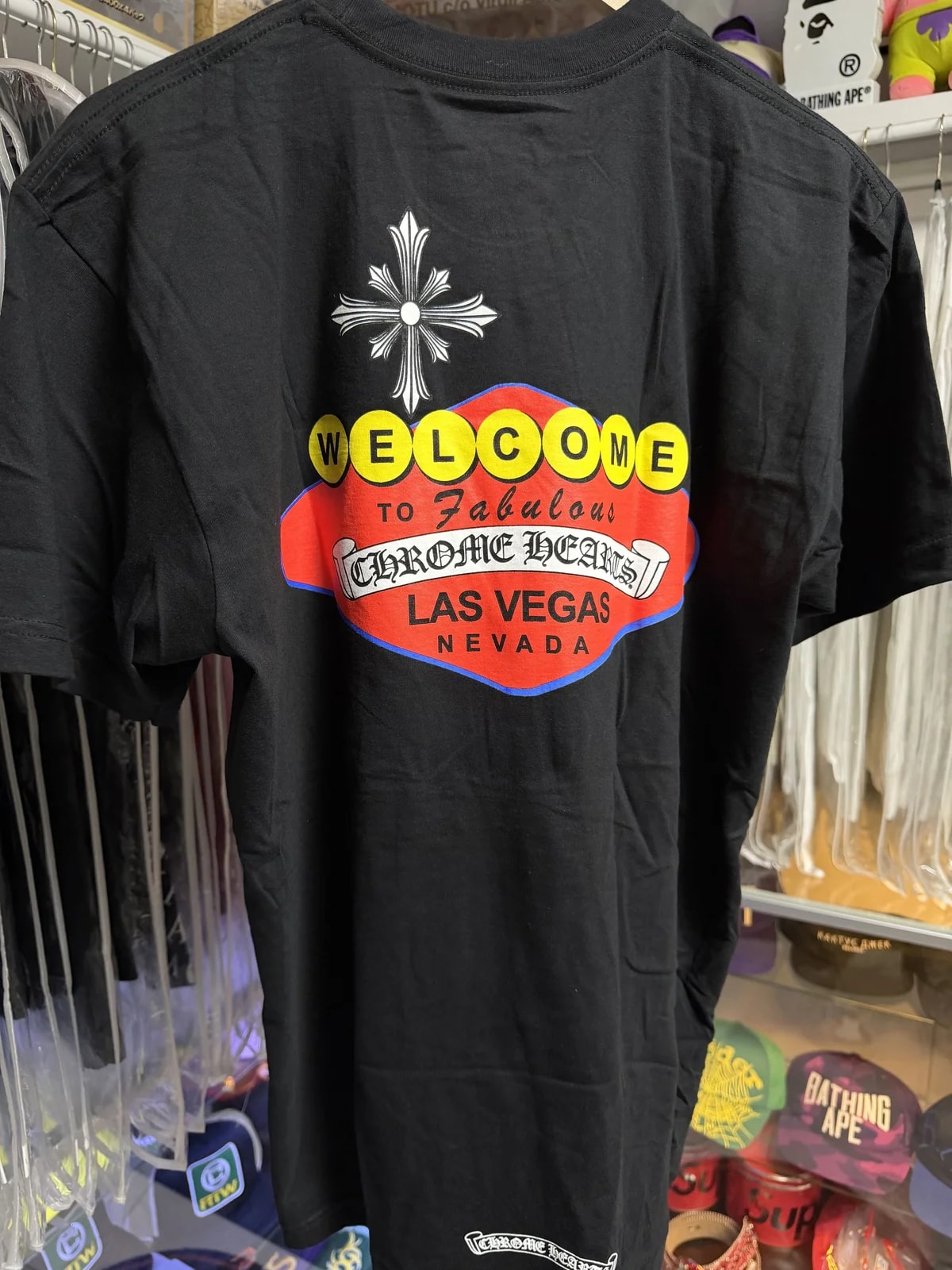 Chrome Hearts — Hearts Las Vegas Tee Size Large New — streetwear — resale