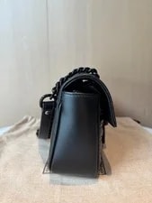 Auth Gucci GG Marmont Full Mini Chevron Crossbody 2