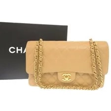 Chanel Matelassé 25 Double Flap Caviarskin With Box #LTB099 2
