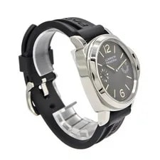 Panerai Luminor PAM00590 44mm Stainless Steel Black Dial Hand-Wind Box #KN337 3
