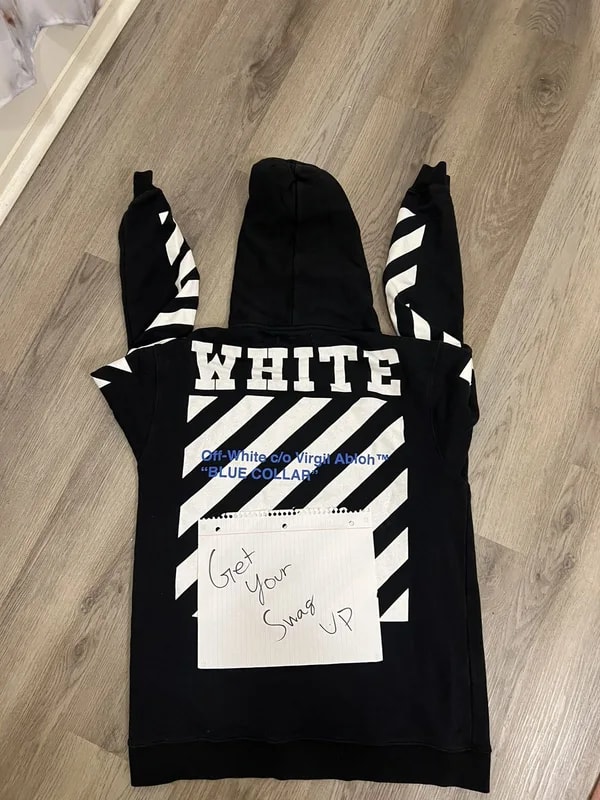Off-White — Off-White Collar Hoodie - Classic — streetwear — resale