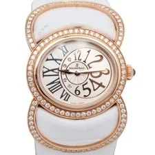Audemars Piguet — 2010s Audemars Piguet 77226OR Millenary Precieuse 28mm Diamond Gold Lady's — Watch — resale