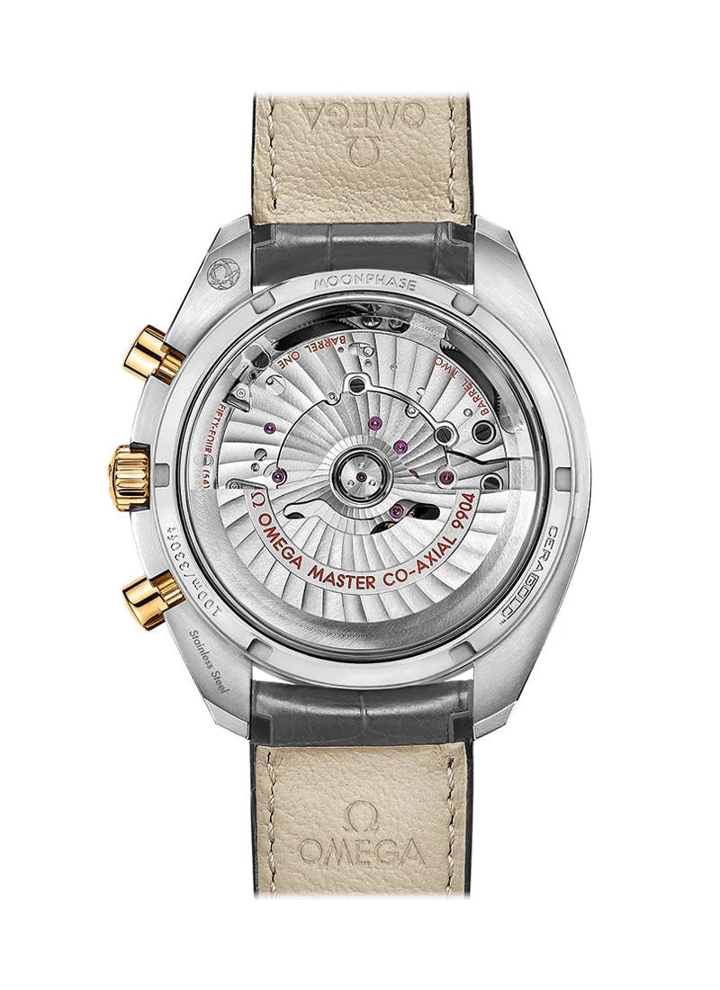 Omega Speedmaster Two Counters MoonPhase Stainless Steel & Ceramic & 18K Yellow Gold 3