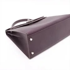Hermès Kelly 32 Serie Verso Coromandel Leysin X Lira Metal Fitting 4