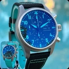 IWC — IWC Mercedes AMG Petronas Chronograph IW388108 41mm Box Papers — Watch — resale