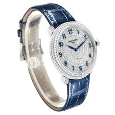 Patek Philippe Calatrava White Gold Blue Dial Diamond 4978 3