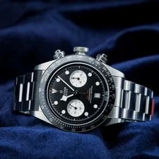 2021 NEW Unworn Tudor Black Bay Chrono M79360N Black Dial Steel Bracelet 2
