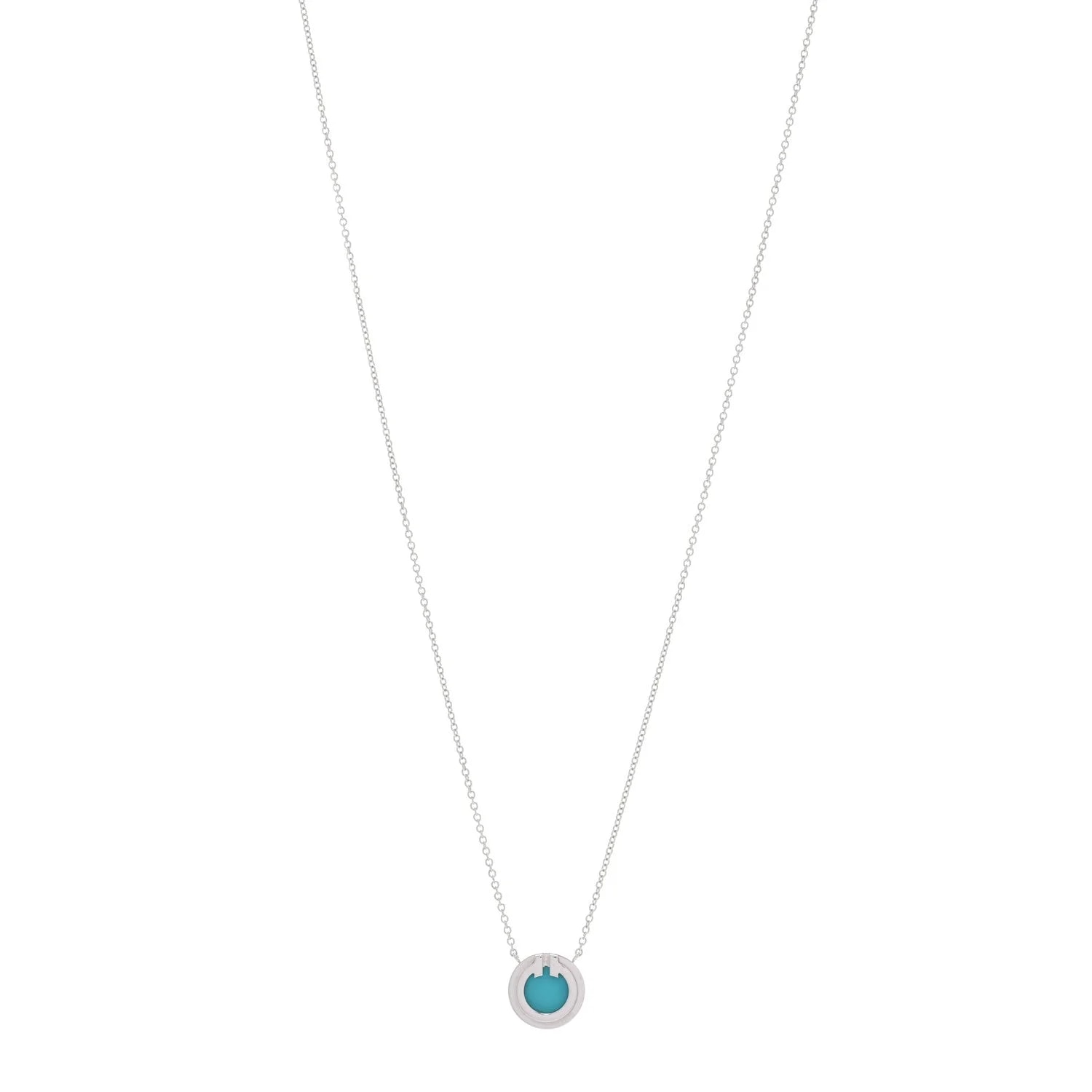 Tiffany & Co. — 18K White Gold T Circle — Jewelry — resale