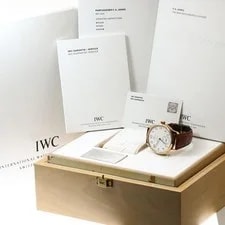 IWC — IWC Portugieser F.A. Jones IW544201 43mm PG White #C20006 — Watch — resale