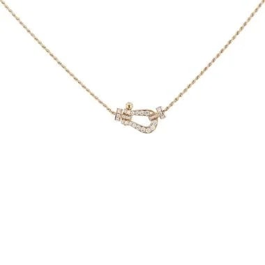 Fred X — Fred Force 10 Medium-sized in Rose Gold and Diamonds — Jewelry — resale