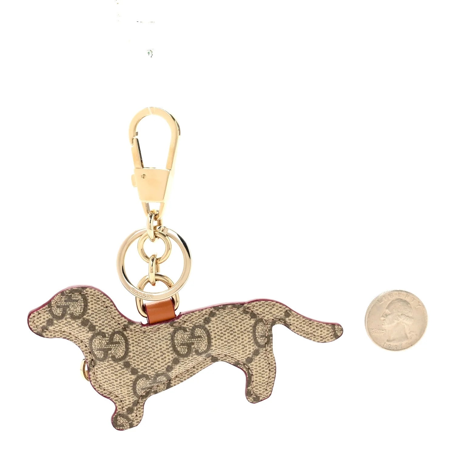 Dog Shaped Bag Charm 2