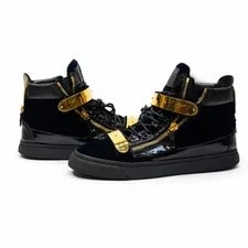 Giuseppe Zanotti — Giuseppe Zanotti Coby Plates Straps 12/45 — Sneaker — resale