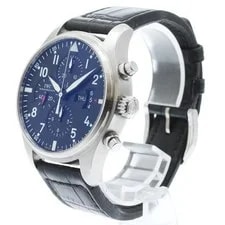 IWC Pilot's Watches IW377701 43mm SS Black #C18120 2