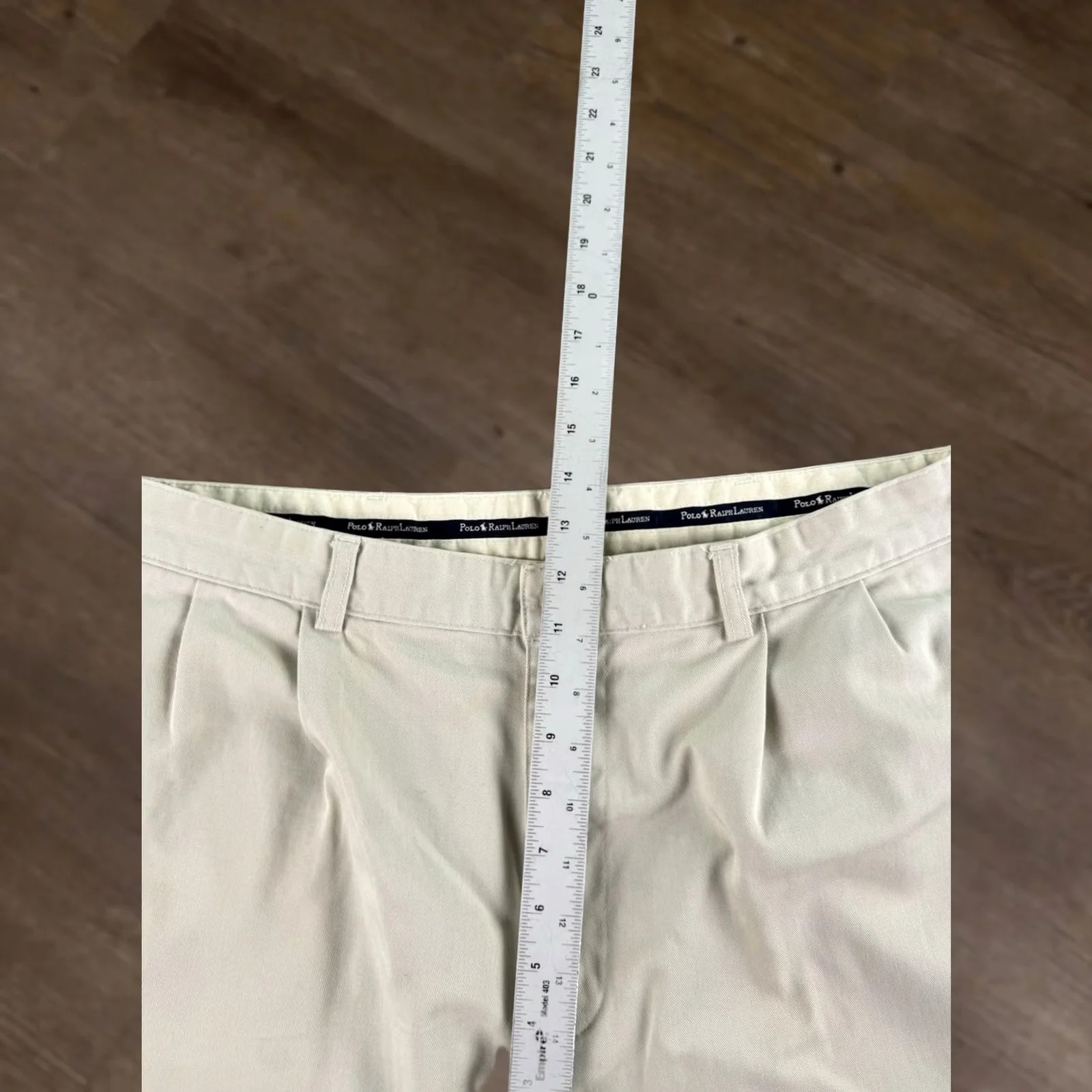 Polo Ralph Lauren — Polo Ralph Lauren Pants 36x31 Solid Pleated Chino , Flat Front, 36 Regular, , Classic Fit, Workwear, Office, Business, Preppy, Retro, Lawyer, Banker, Formal, Cotton, 1? — streetwear — resale