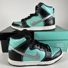 Nike SB — Size 5 - Nike SB Dunk High X Supply Co. Tiffany 2014 — Sneaker — resale