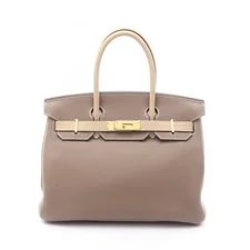 Hermès — Hermes Birkin 30 Etoupe Trench A Stamp GHW — Handbag — resale