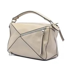 Authenticated Loewe Medium Puzzle Light Satchel 2