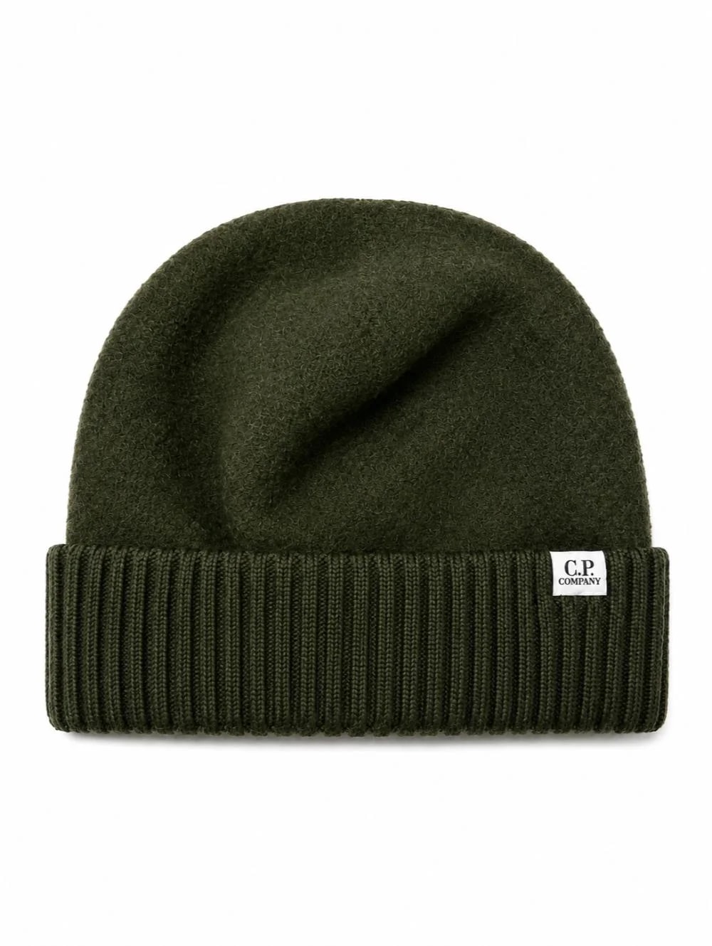 C.P. Company — C.p. Company 21cmac280a110513a Virgin Ribbed Beanie — Beanies — Accessory — resale