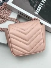 Authentic Gucci Mini Marmont Nude Crossbody Monotone GG 2
