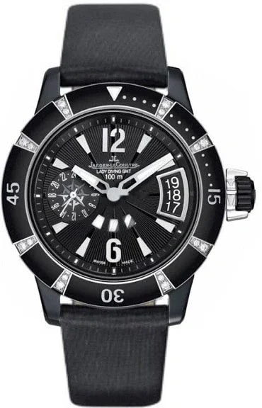 Worldofluxuryus — Jaeger-LeCoultre Master Compressor Ceramic & Diamonds ’s — Watch — resale