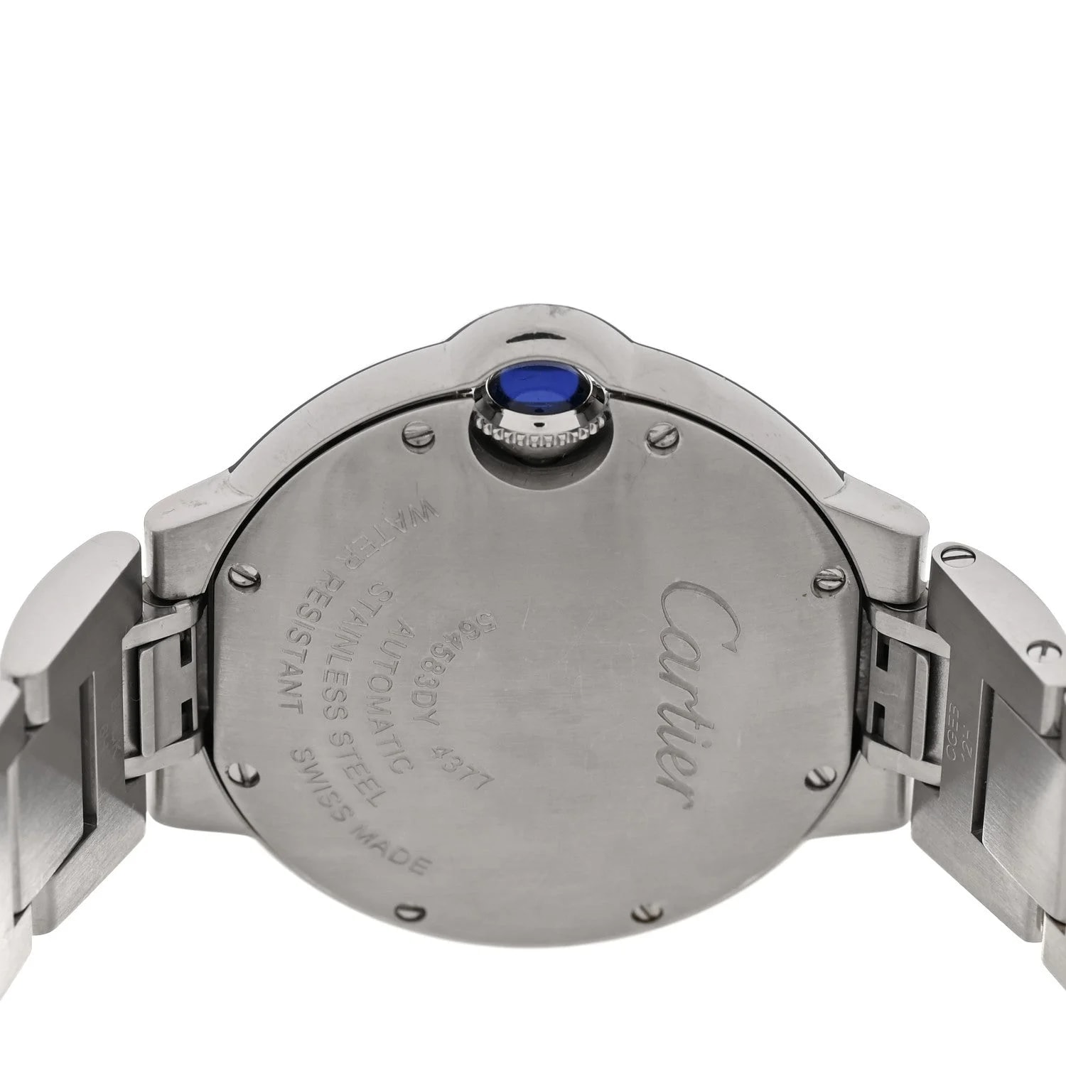 Stainless Steel 33mm Ballon Bleu de Cartier Automatic 4